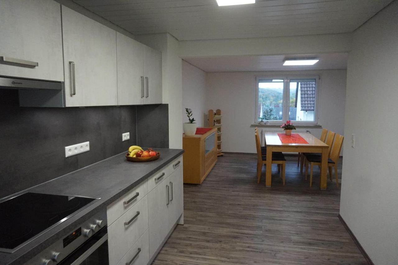 Ferienwohnung Auszeit Zwiefalten Buitenkant foto
