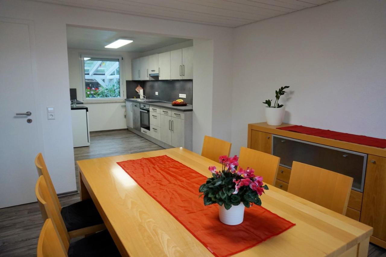 Ferienwohnung Auszeit Zwiefalten Buitenkant foto