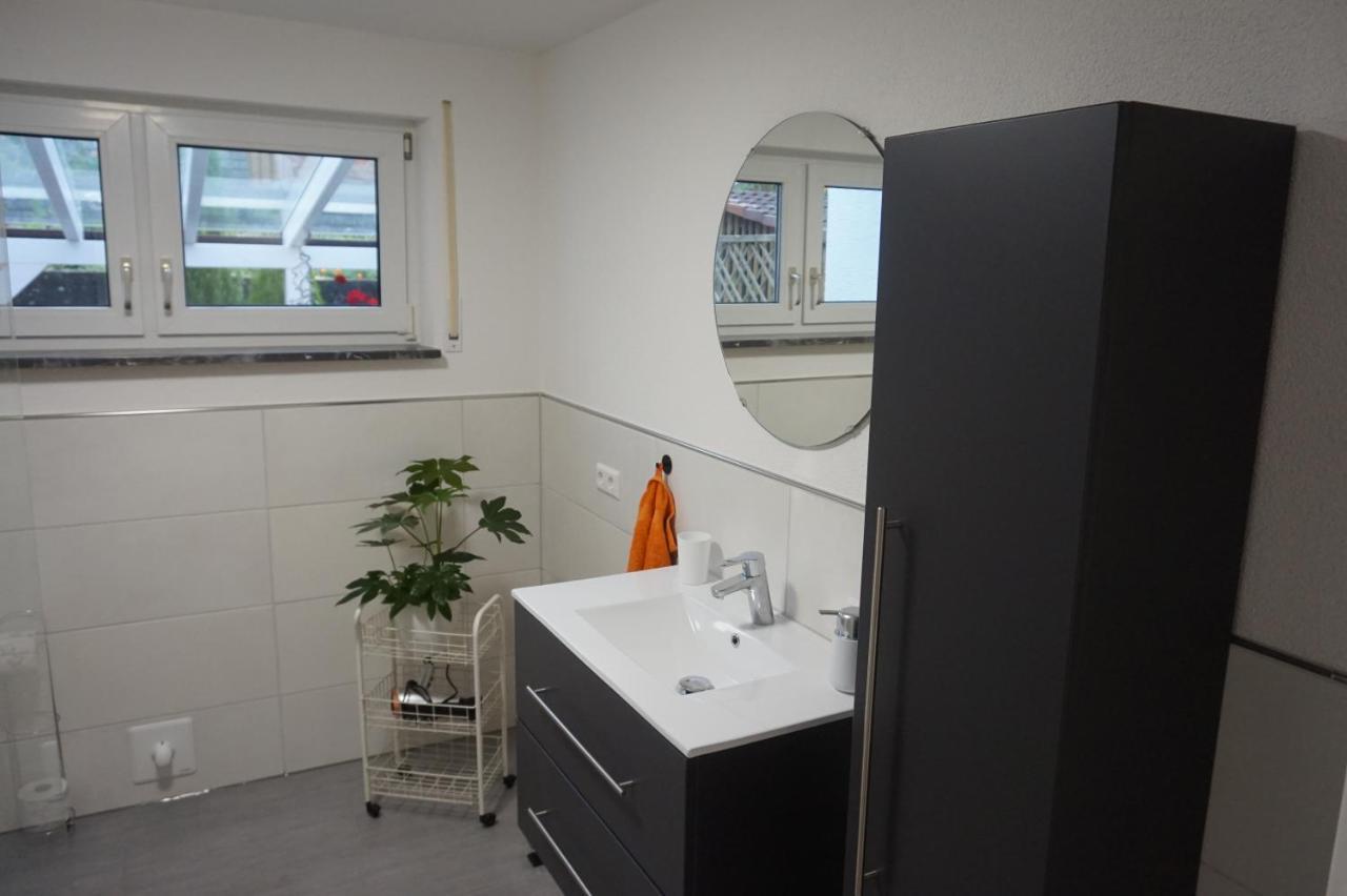 Ferienwohnung Auszeit Zwiefalten Buitenkant foto
